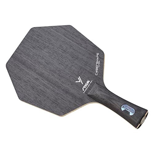 Stiga Cybershape Carbon CWT Table Tennis Blade with Custom Weight Technology I Superior Control, Enhanced Grip for Offensive Play - Master - Black - Image 5