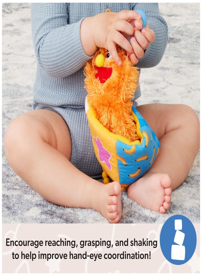 Ms. Rachel Official Herbie Sensory Take-Along Toy, Baby Swing & Baby Stroller Teething Toys w/Rattle & Clip, Toddler Toys for Girls & Boys Ages 3 Months to 1+ - Image 5