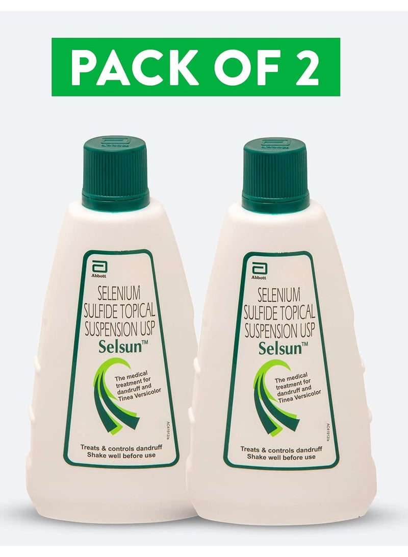 Selsun Abbott Selsun Anti Dandruff Shampoo 120ml Pack of 2 - Image 2