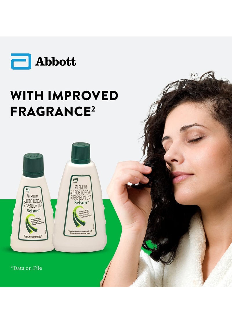 Selsun Abbott Selsun Anti Dandruff Shampoo 120ml Pack of 2 - Image 4