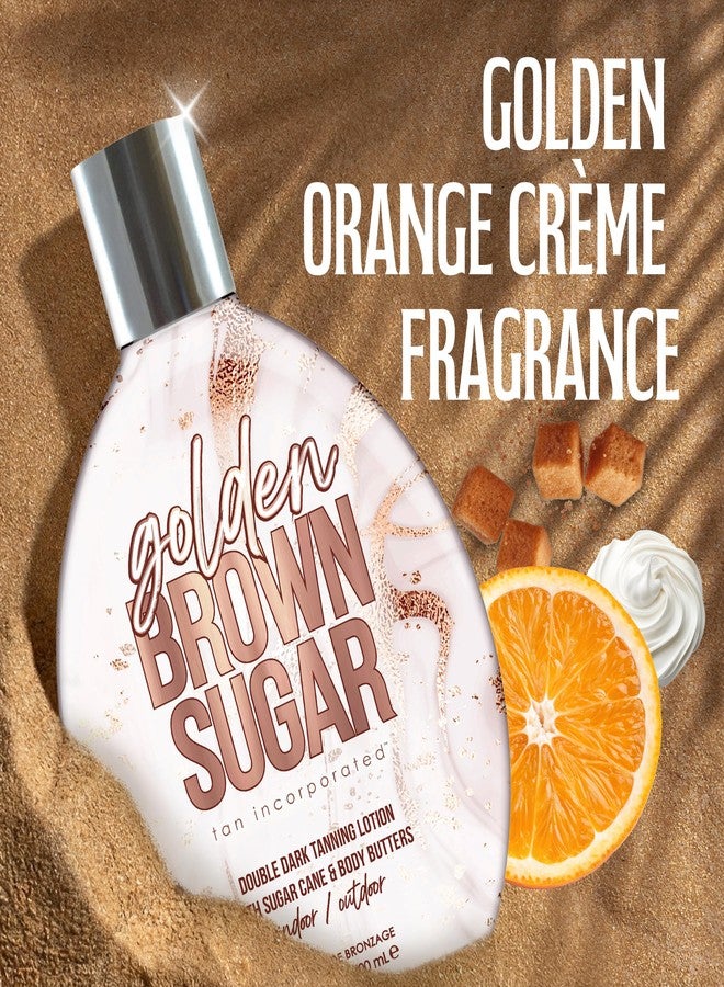 Brown Sugar Golden Brown Sugar Tanning Lotion, Step 2 Double Dark Bronzing Blend with Sugar Cane Extract, Carrot Oil & Body Butters, 13.5 Fl Oz - Image 5