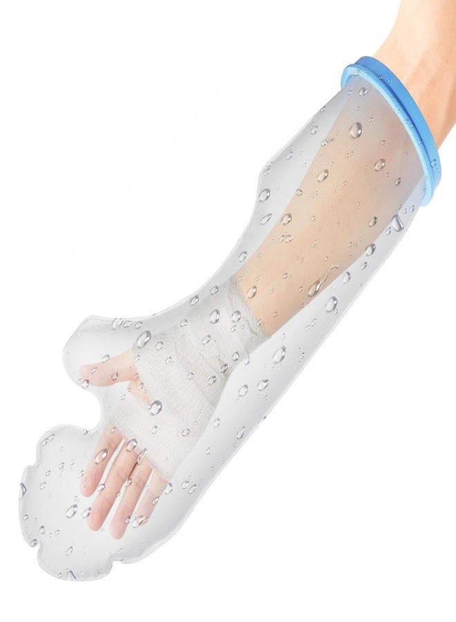 Qinaoco Cast Cover for Shower Arm, Arm Cast Protector for Shower, Shower Sleeve for Arm Cast Bag - Image 1