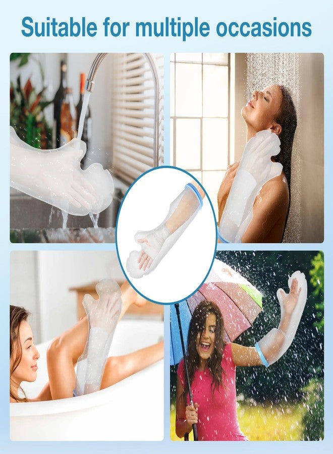 Qinaoco Cast Cover for Shower Arm, Arm Cast Protector for Shower, Shower Sleeve for Arm Cast Bag - Image 4