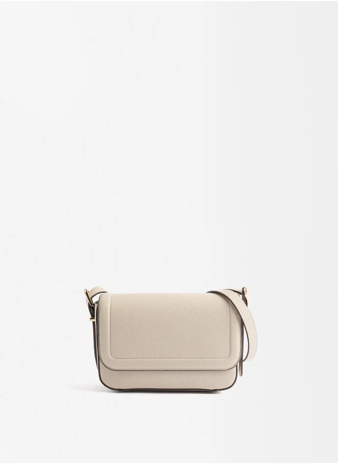 PARFOIS Crossbag With Flap Closure