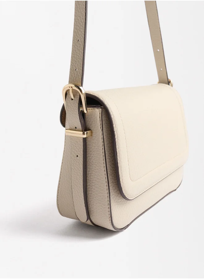 PARFOIS Crossbag With Flap Closure