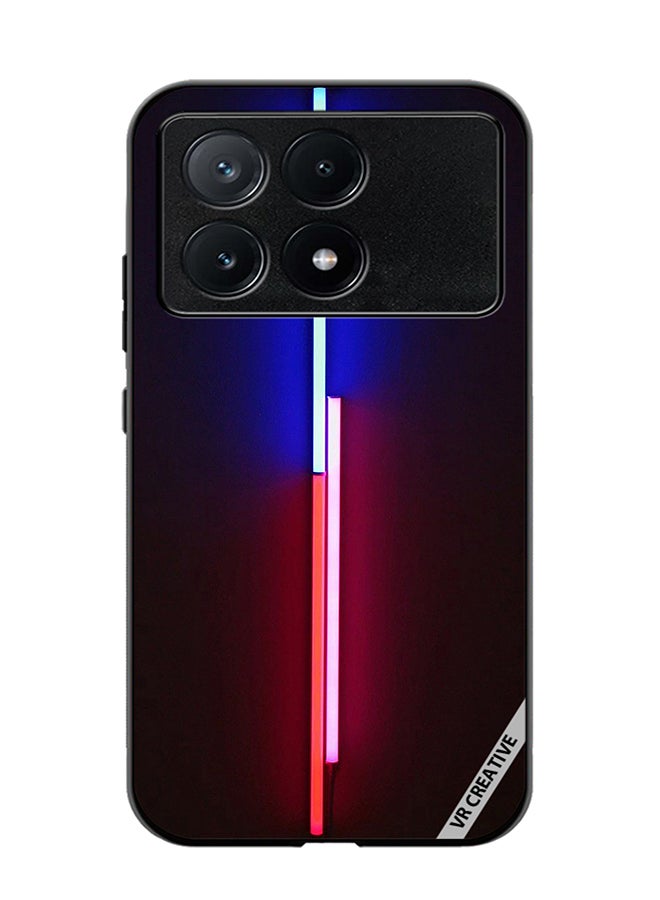 VR CREATIVE Protective Case Cover For Xiaomi Poco X6 Pro Lights Design Multicolour - Image 1
