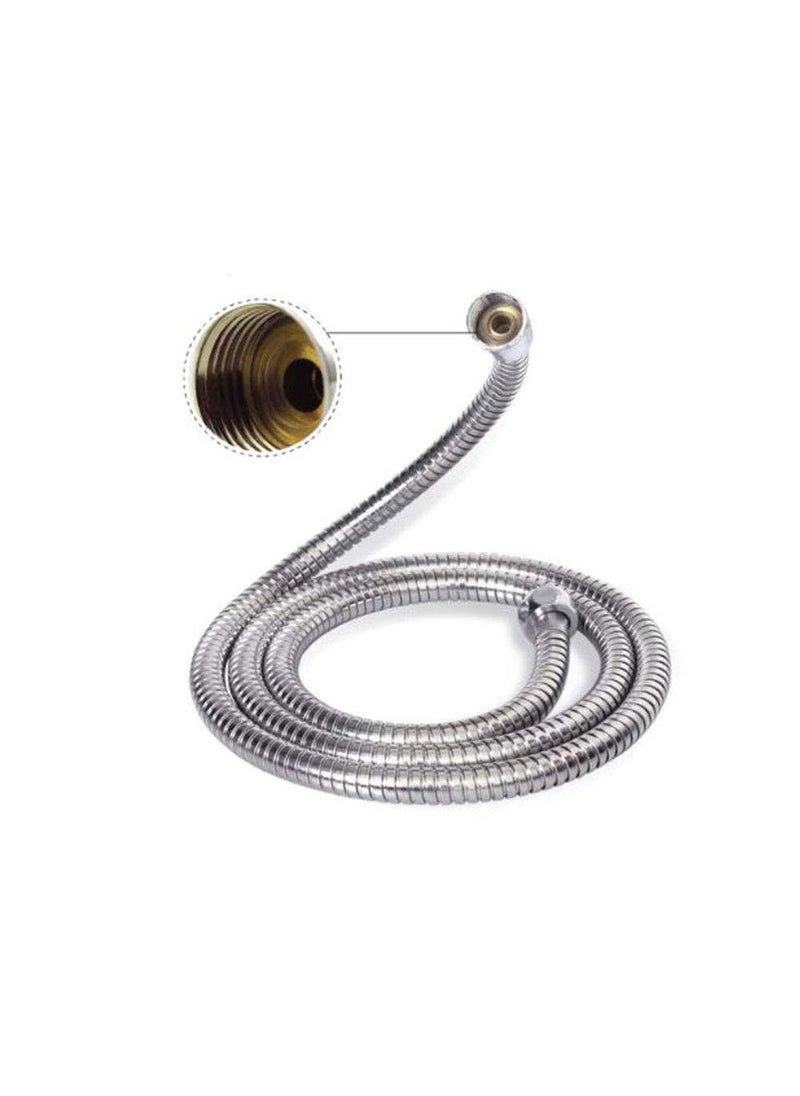 Mawson Mawson Extra Long Chrome Handheld Shower Head Hose with Brass Plating Shower Tube Bathroom AccessoriesSize 15 Meter Pipe  - Image 5