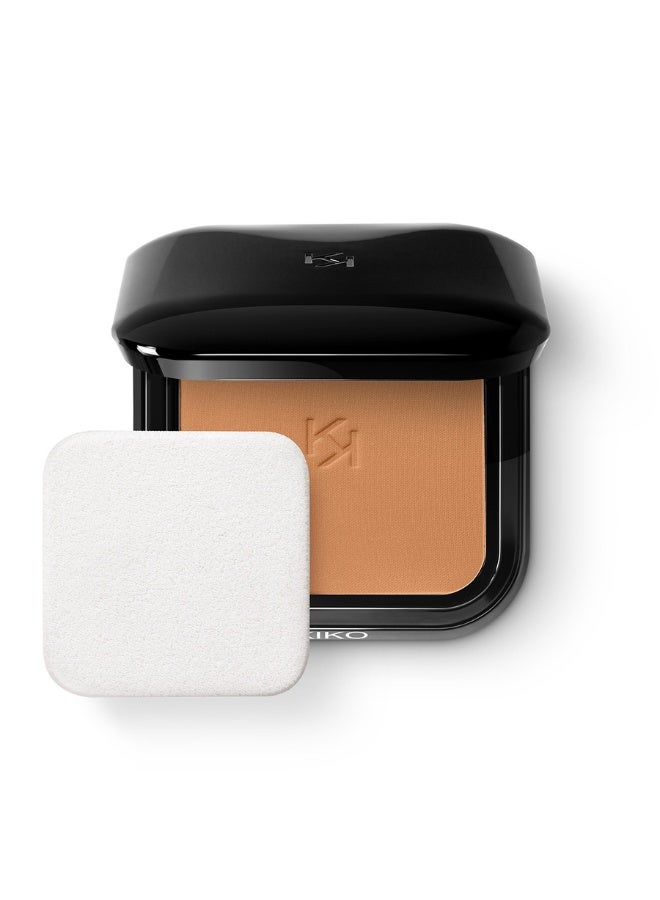 KIKO MILANO Full Coverage Blurring Powder Foundation - 077 - Camel - Image 1