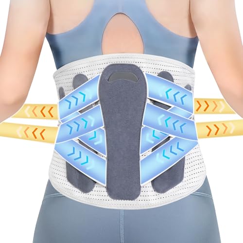 RESTCLOUD Back Brace for Lower Back Pain Lumbar Support Brace Pain Relief for Women and Men Ideal for Lower Back Pain Sciatica Scoliosis and Lifting at Work XXXLarge - Image 2