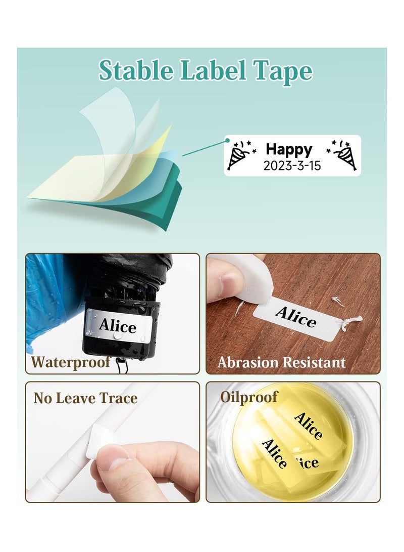 Phomemo D30 Label Maker, Bluetooth Portable Labeler, USB Rechargeable, Phone Compatible, Green - Image 2