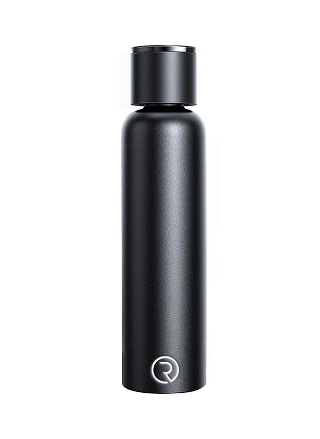 Sports Origin 24oz 750ml Multifunction Portable Water Bottle Tripod Water bottle | Magnet Top Magnetic Lid Water Bottle | Phone Holder | Stainless Steel Hydration Bottle with Integrated MagSafe Phone Mount | 12Hrs Hot/24Hrs Cold | BPA-Free | Works with All Devices Android & iOS | Free Magnetic Booster Ring | Black