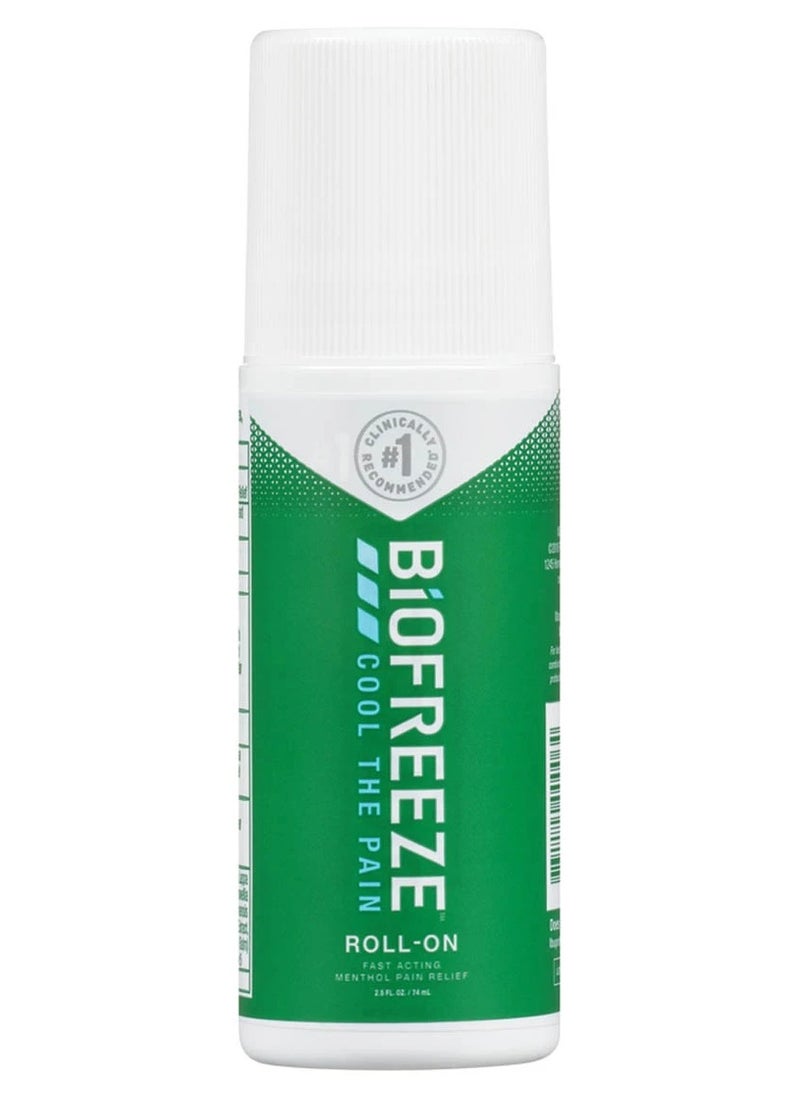 Biofreeze Cool The Pain Roll-On, 2.5 oz  - Image 1