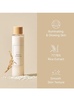 I'M FROM Rice Toner, Milky Toner for Glowing Skin, 77.78% Korean Rice, Glow Essence with Niacinamide, Hydrating for Sensitive, Dry, Dull, Combination Skin, Vegan, Fragrance Free, Glass Skin 150ml  - Image 5