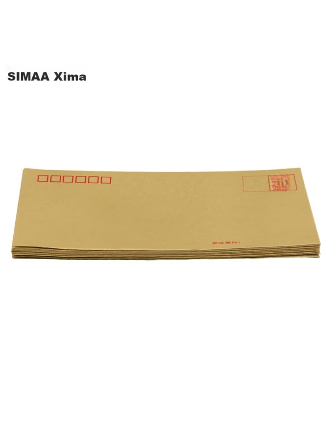 Simaa 20 ورقة No. 5 مغلفات ورق كرافت، 100 جرام لب الخشب، مغلفات بريدية قياسية، 220*110 مم، 19003 - Image 5