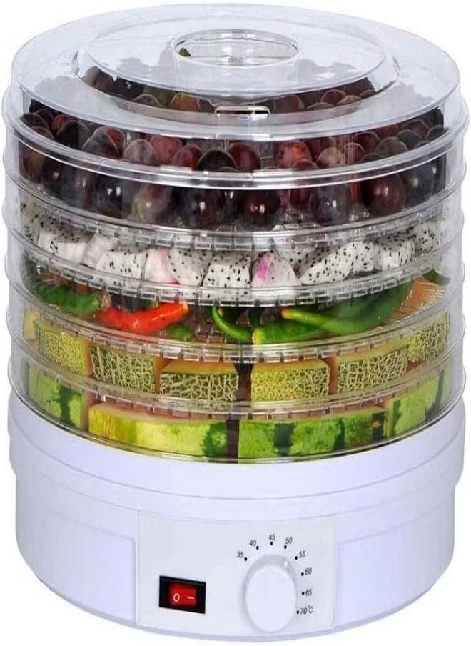 Generic - Dehydrators, 245 W Dried Fruit Machine, Small Transparent Dried Fruit Dryer, Food Dehydration Dryer, Meat, Meat, Food Dryer, Pet Food Dryer - Image 1