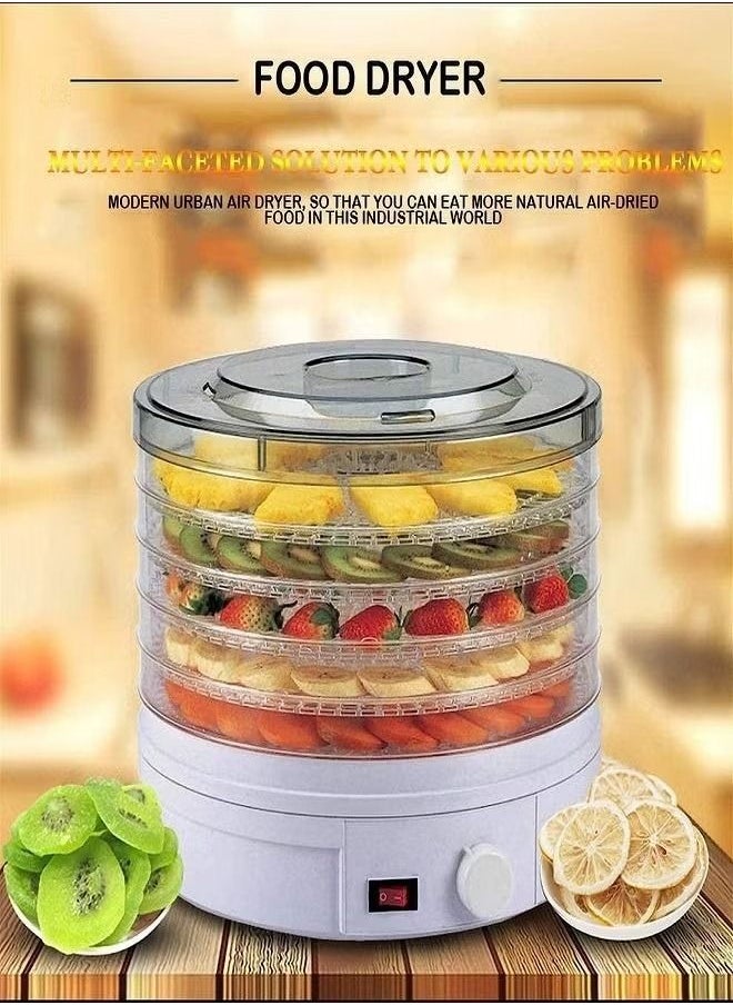 Generic - Dehydrators, 245 W Dried Fruit Machine, Small Transparent Dried Fruit Dryer, Food Dehydration Dryer, Meat, Meat, Food Dryer, Pet Food Dryer - Image 1