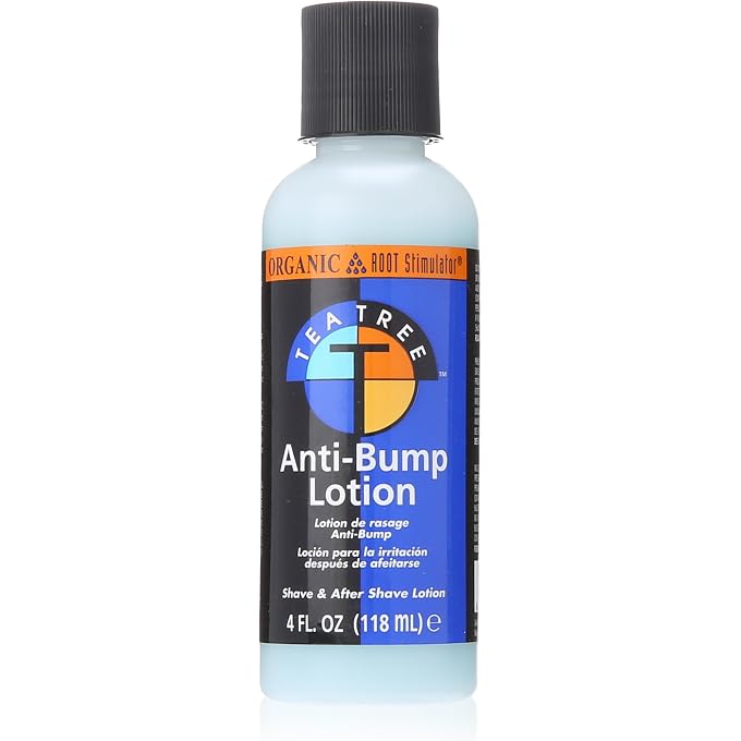 ORS Tea Tree Oil Anti Bump Lotion 4 Ounce (Pack of 1) - Image 1