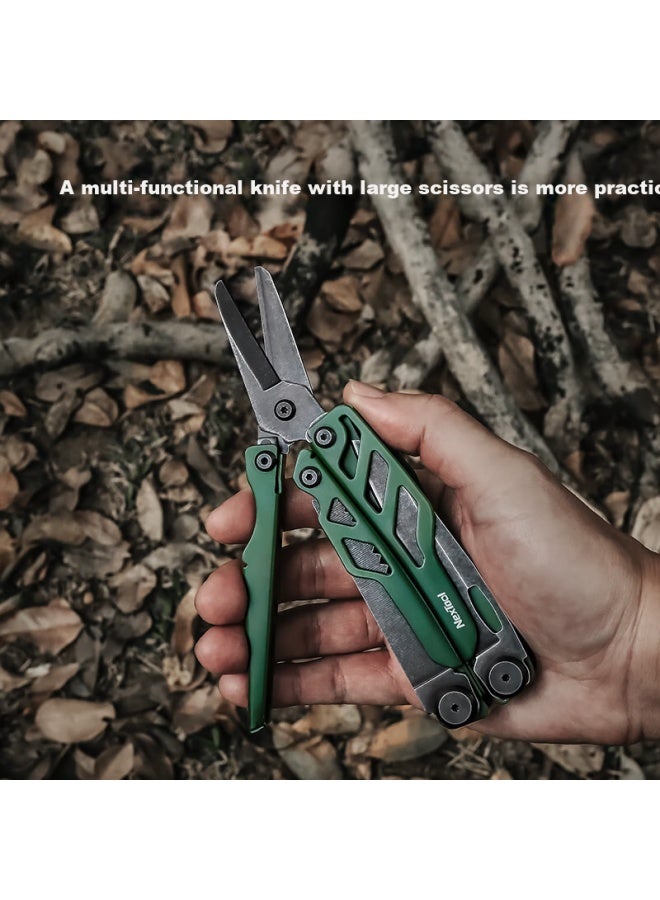 Nextool Outdoor And Home Multi-functional Tool Set With Pliers, Folding Scissors, And Survival Knife - Image 5