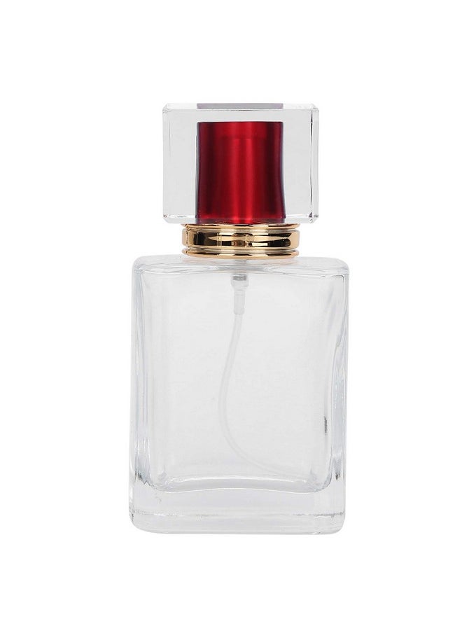 Sonew - 6Pcs 50Ml Glass Empty Bottlerefillable Perfume Bottle Spray Bottle Perfume Atomizer Dispensersimple Design Empty Spray Bottles For Perfume For Home Travel And Salon Use - Image 1