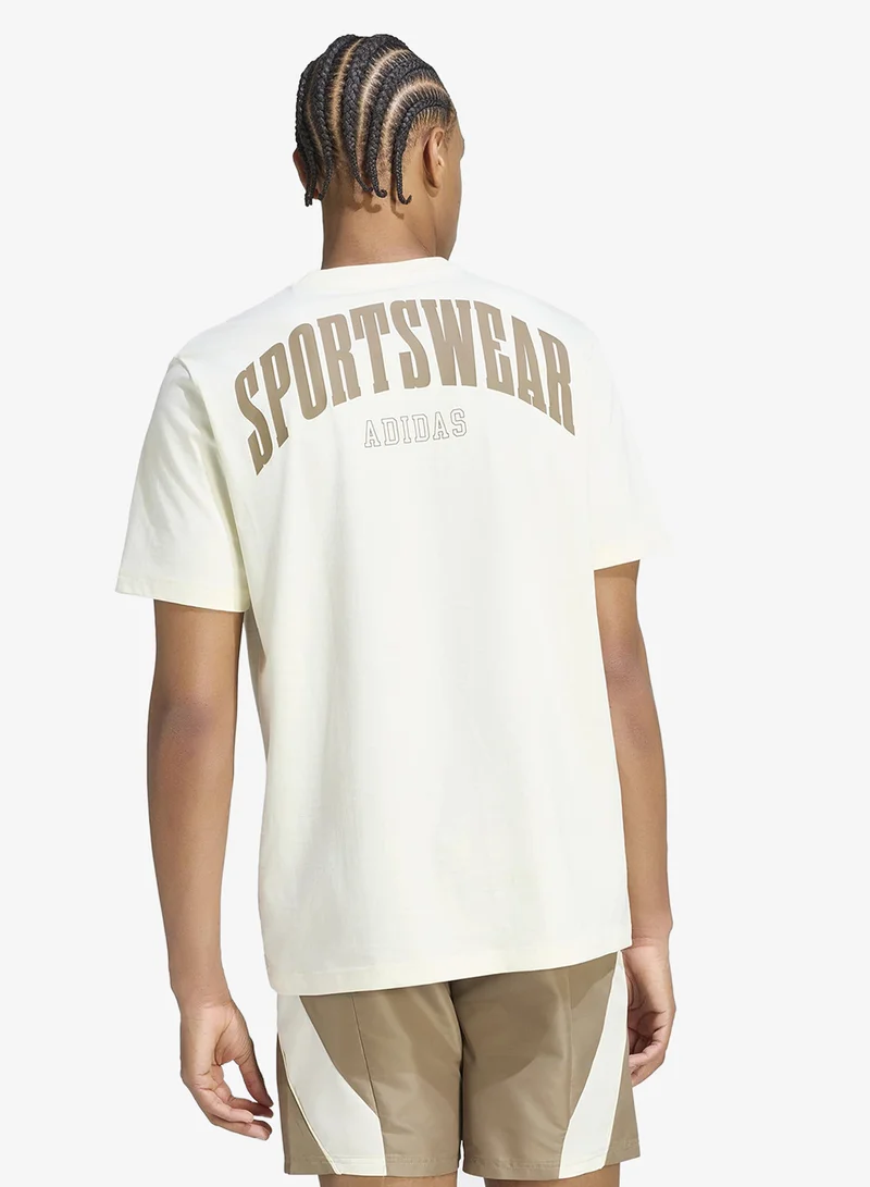 Adidas Stadium Collegiate Graphic T-Shirt