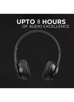 P47 Wireless Bluetooth Headphone P47 - Over Ear Stereo Music Headset with Memory Card Support, Gaming Headphones with Built-in Microphone for Laptop, Mobile Phone-BLACK  - Image 4