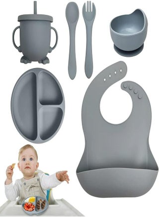 Suction Baby Feeding Set | Baby Bowls with Suction and Cutlery Set,Baby Utensils for Eating Vegetables, Fruits and Food, Reusable and Microwave Safe Voiakiu - pzsku/Z0BA3743ABB04E7DCD5F9Z/45/_/1736391661/4e032c01-084f-4b1a-b2a8-44380b1d2059