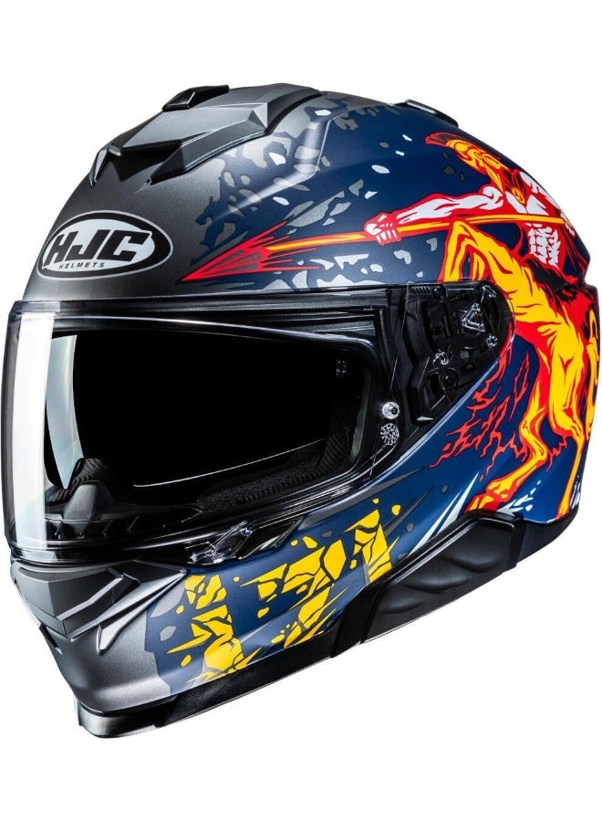 HJC Helmet HJC i71 Taurus MC1SF M Full Face Helmet - Image 1