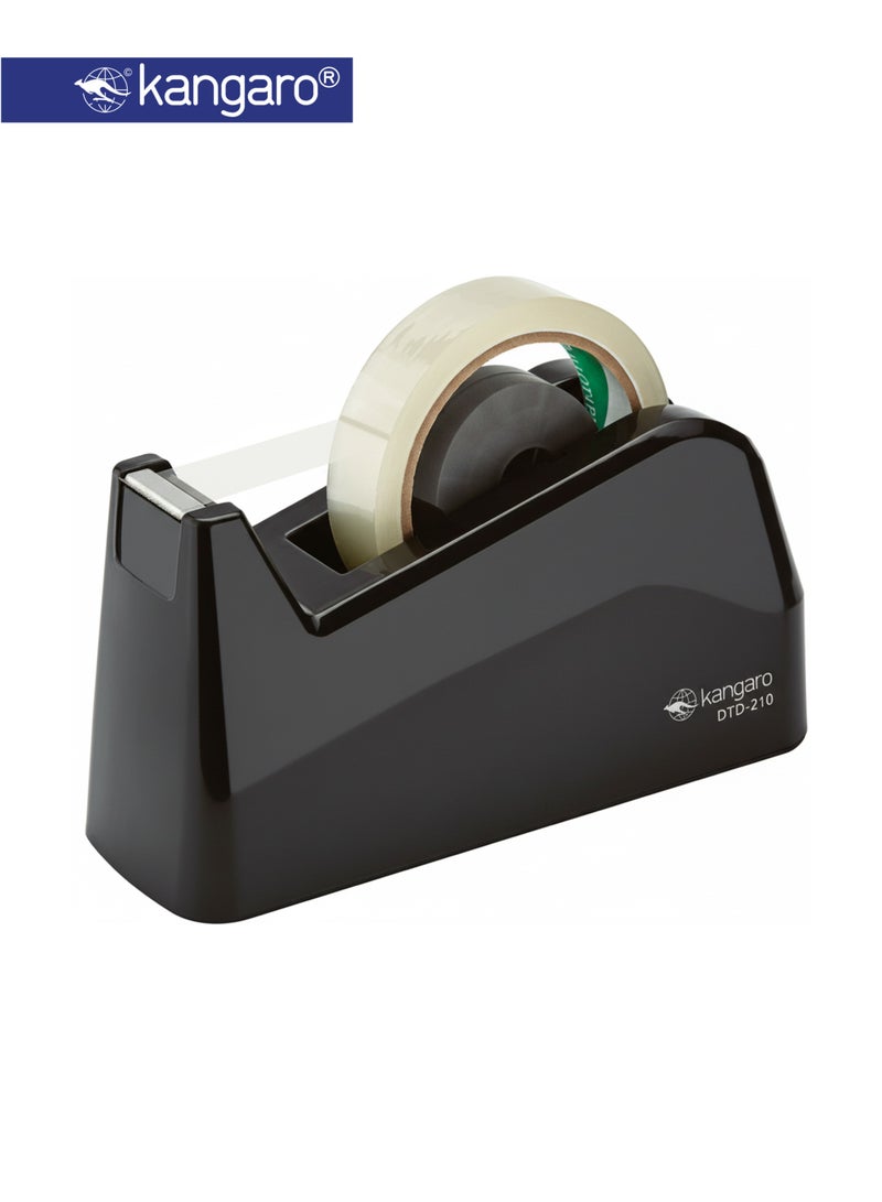 Kangaro Desktop Tape Dispenser with Anti-Skid Base, 18–24mm Heavy-Duty Tape Cutter - Image 1