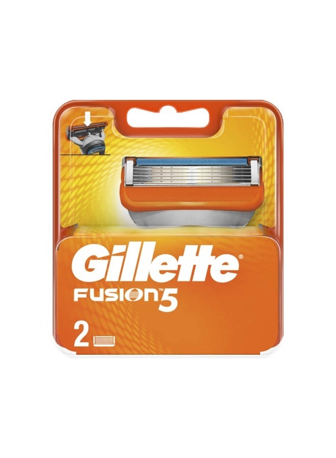 غيار ماكينة حلاقة فيوجن 5 من جيليت عبوة 2 قطعة