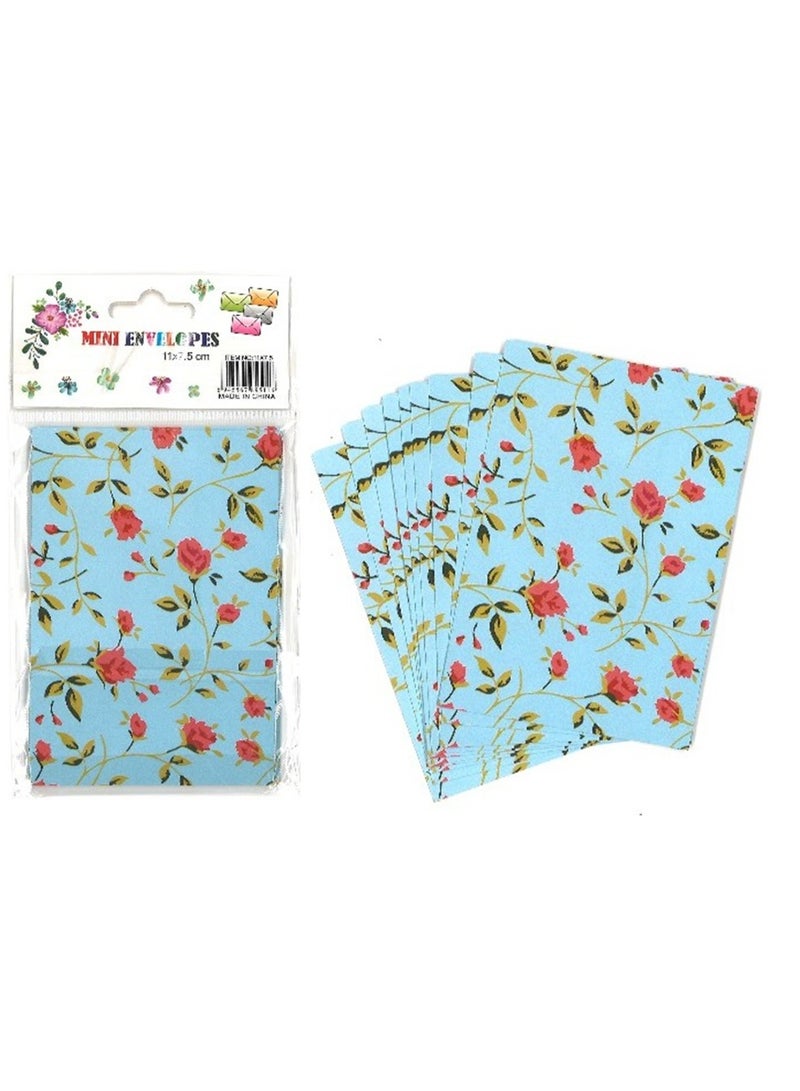 SOD 10-Piece Mini Fancy Envelopes 11x7.5cm Size - Image 1