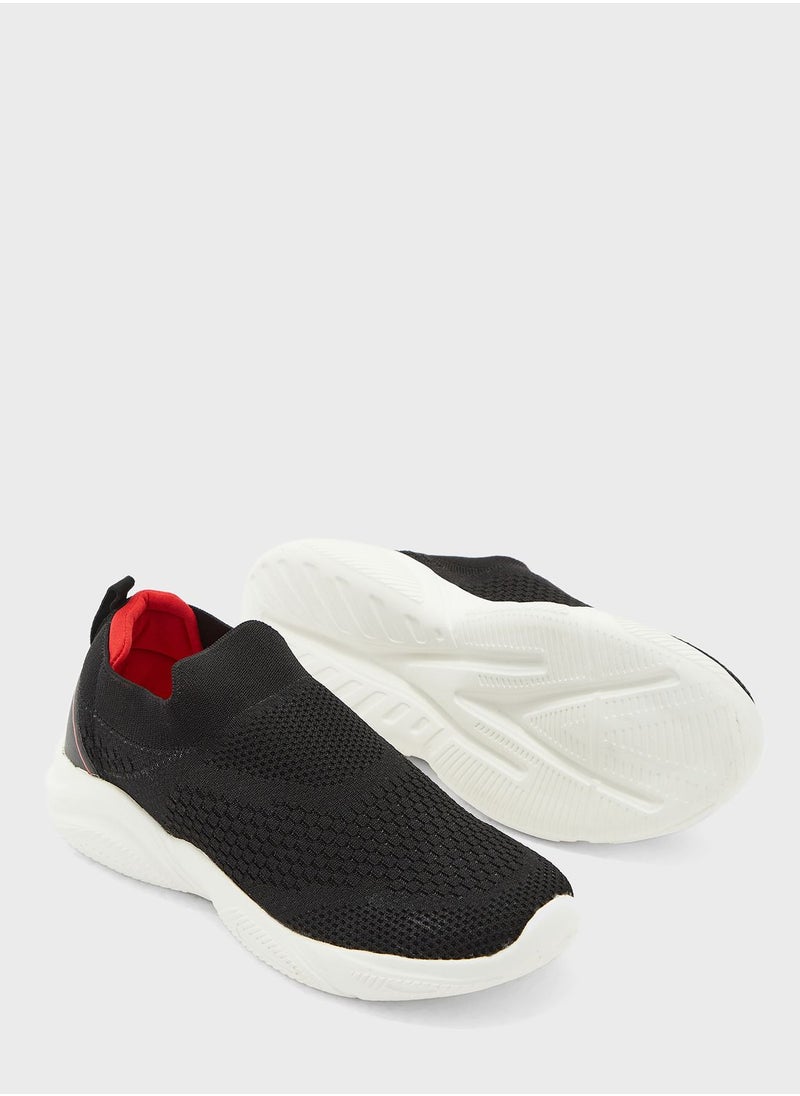 Seventy Five - Knitted Comfort Slip Ons - Image 1