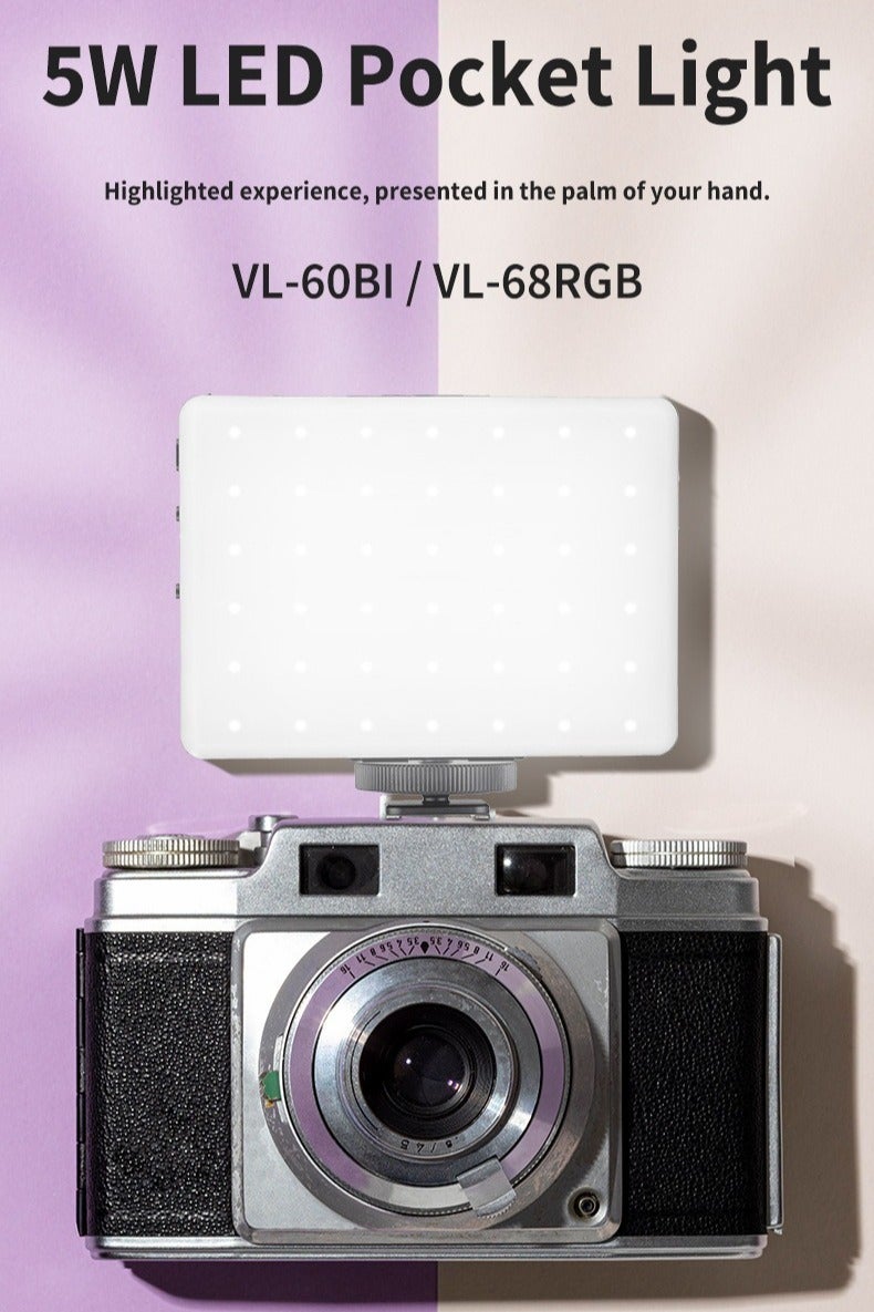 إضاءة سيلفي عالية الطاقة، 60 مصباح LED قابلة لإعادة الشحن، مزودة بمشابك أمامية وخلفية، 3 أوضاع إضاءة و10 مستويات سطوع، مناسبة لتصوير مقاطع الفيديو والصور، مناسبة للهواتف، والحواسيب المحمولة، والمكياج، وبث تيك توك، وبث تيك توك، وبث تيك توك، وبث تيك توك. - Image 3