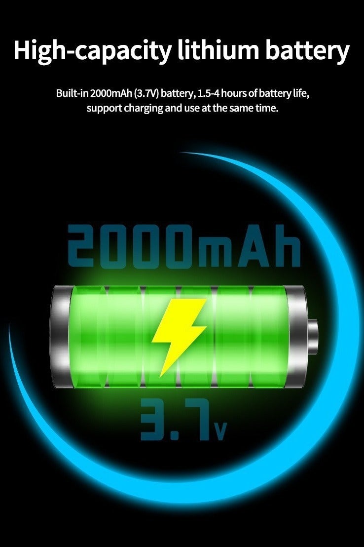 إضاءة سيلفي عالية الطاقة، 60 مصباح LED قابلة لإعادة الشحن، مزودة بمشابك أمامية وخلفية، 3 أوضاع إضاءة و10 مستويات سطوع، مناسبة لتصوير مقاطع الفيديو والصور، مناسبة للهواتف، والحواسيب المحمولة، والمكياج، وبث تيك توك، وبث تيك توك، وبث تيك توك، وبث تيك توك. - Image 4
