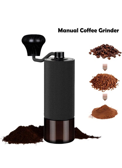 Portable Manual Coffee Grinder Black