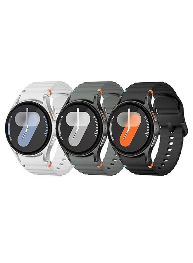 Muyixin سوار رياضي من السيليكون الناعم لسامسونج جالاكسي ووتش 7 سوار 40 مم 44 مم - Image 2