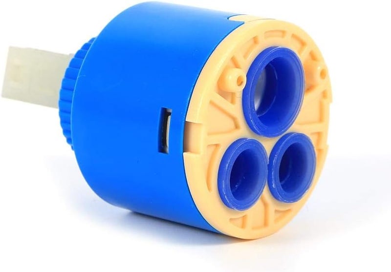 klarako Ceramic Disc Cartridge,35/40mm Ceramic Cartridge Faucet Replacement Water Mixer Tap Inner Control Faucet Valve (40mm) - Image 1