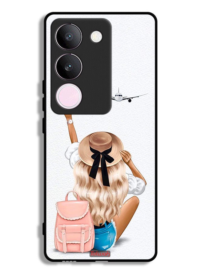 Tolwak vivo S17 Protective Case Cover Girl Love Travel - Image 1