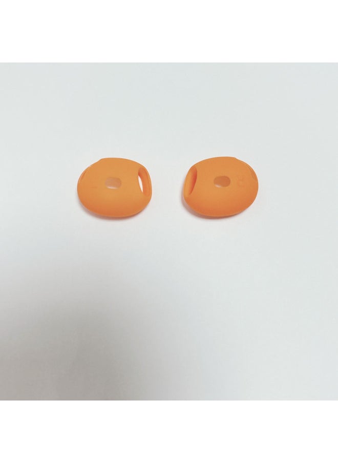 Generic - Suitable For Airpods 4 Ultra-thin Ear Cap Apple Bluetooth Headset Non-slip Earphone Cover 4 Generation Earmuffs Can Be Warehouse-Color:Orange-Applicable Models:AirPods4 - Image 1
