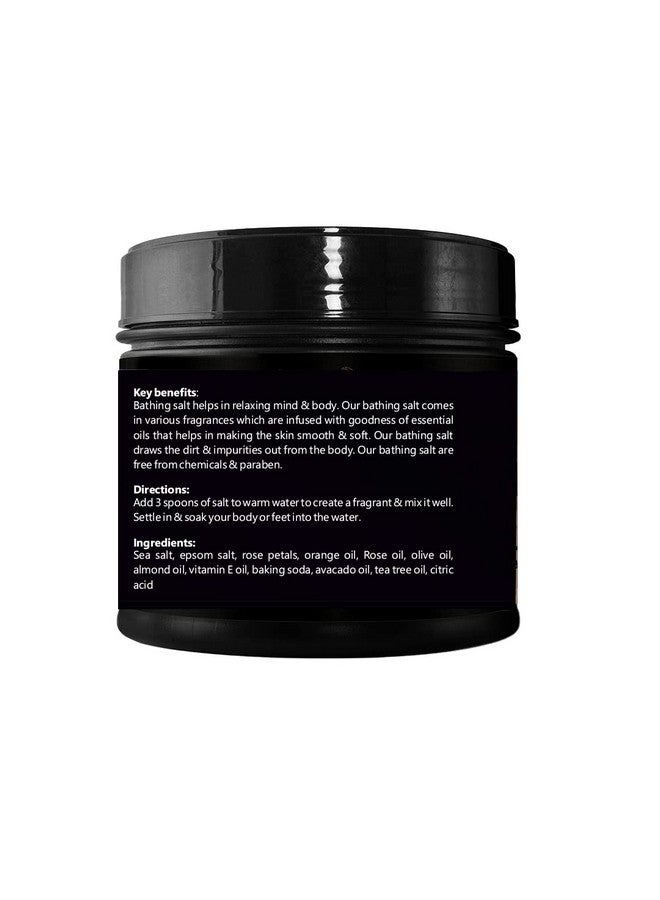 LEANBEING Botanical Sage- Rose Orange Bathing Salt 1Kg For Body&Foot Spa|Calming,Relaxing,Aromatherapy|Infused With Essential Oils - Image 5