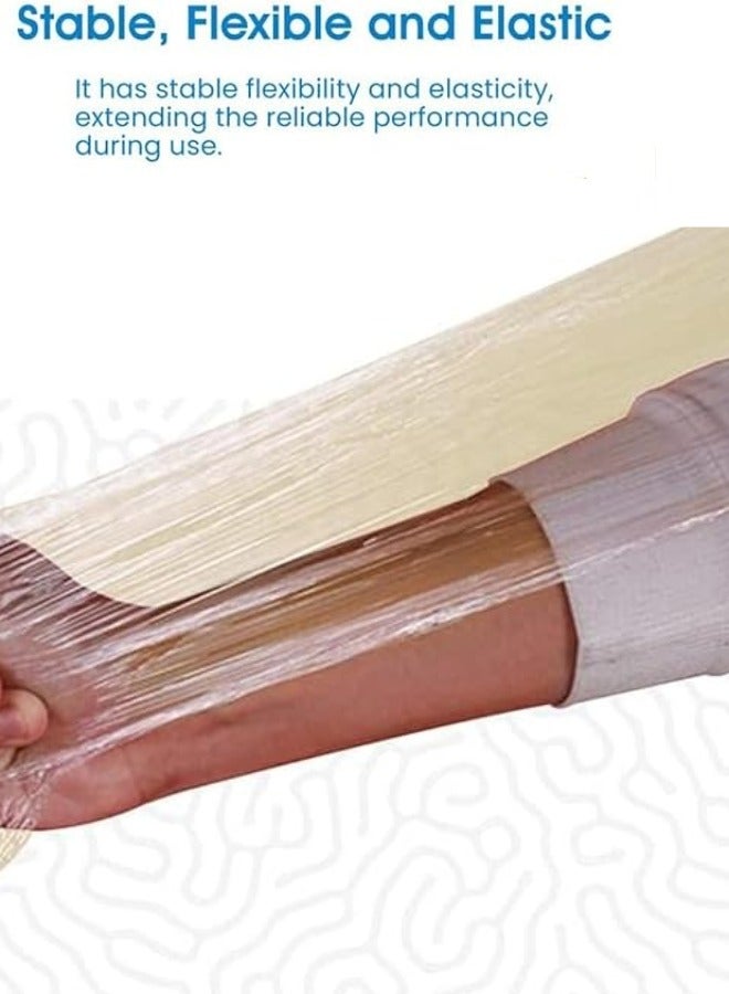Halapack Food Wrapping Cling Film 45 cm 2.5 kg wrapping roll transparent food packaging storing wrap plastic perfect for preserving, Wrapping Food Cling Roll - Image 3