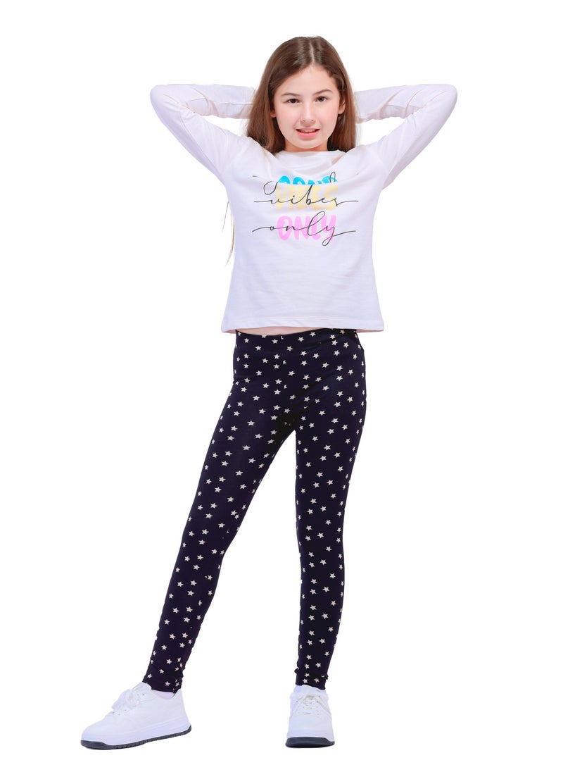 Nuego Fashion Girls Leggings 100% Pure Cotton, Comfortable and Eco Friendly Age 8 - 14 Years - pzsku/Z0BA45A4F7FC475502831Z/45/_/1715607573/fbe829ff-7461-45f0-9dd7-f27dd1c5d7b0