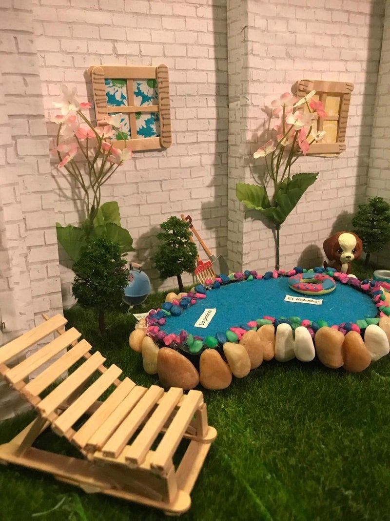 Honbay 4PCS Fairy Garden Micro Landscape Artificial Moss Grass, 15x15cm/5.9x5.9inch - Image 5