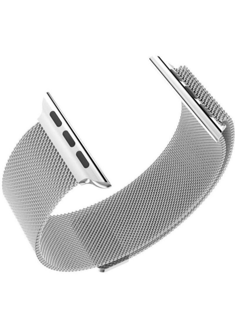 GULFLINK - Metallic Watch Band 200mm Length for Apple iWatch 38/40/41 mm - Image 1