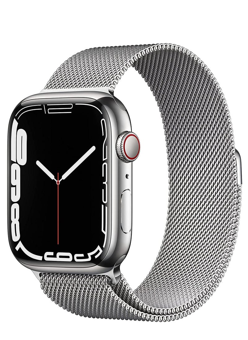GULFLINK - Metallic Watch Band 200mm Length for Apple iWatch 38/40/41 mm - Image 1