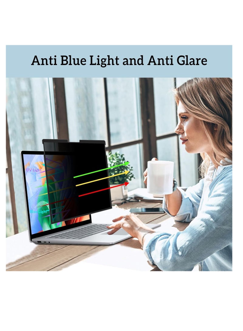 Removable Privacy Screen for Surface Laptop Go 12.4 inch,Reusable/Easy Installation/Anti-Spy/Anti-Glare/Anti Blue Light,Microsoft Surface Laptop Go 12.4 inch(Go 3/2/1) Privacy Screen Protector  - Image 4