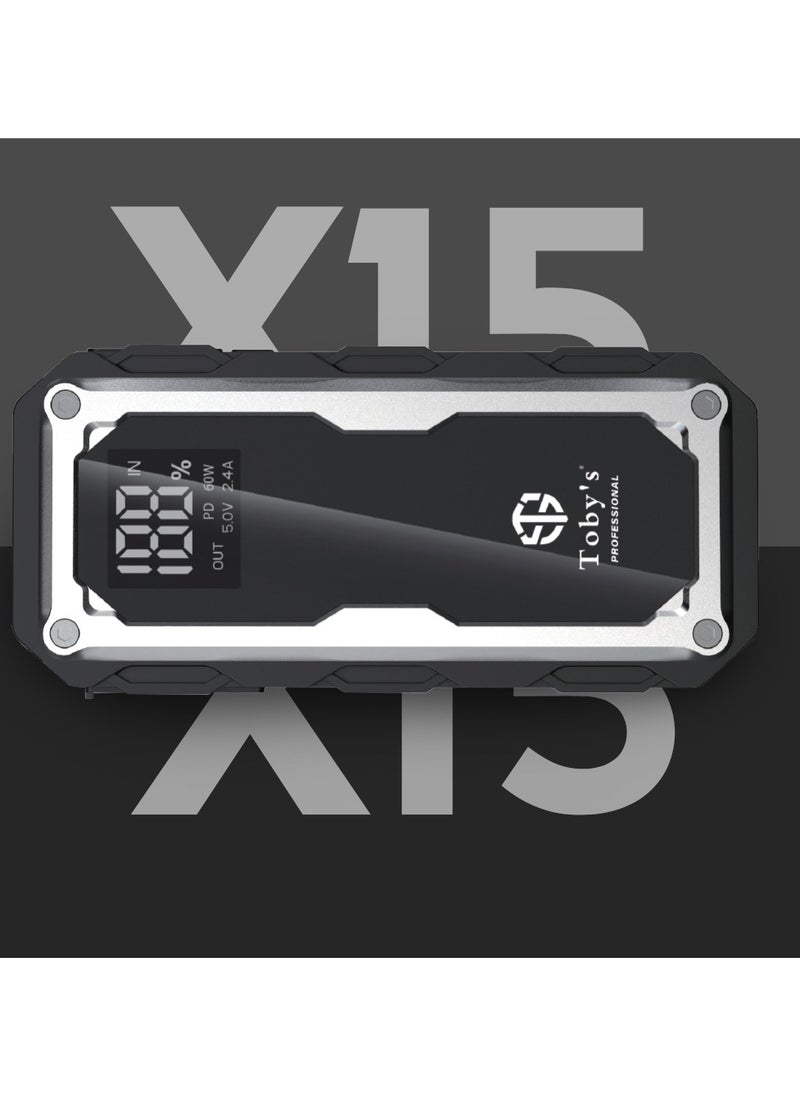 Toby's - Toby's X15 16000mAh and 59.2WH Power Bank Powerful Jump Starter - Image 1