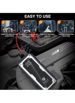 Toby's Toby's X15 16000mAh and 59.2WH Power Bank Powerful Jump Starter  - Image 3