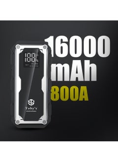 Toby's Toby's X15 16000mAh and 59.2WH Power Bank Powerful Jump Starter  - Image 4