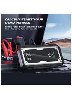 Toby's Toby's X15 16000mAh and 59.2WH Power Bank Powerful Jump Starter  - Image 5