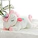 hitoshe Unicorn Stuffed Animal Soft Unicorn Plush Hugging Pillow Toy Gifts for Kids White 157 in - Image 2